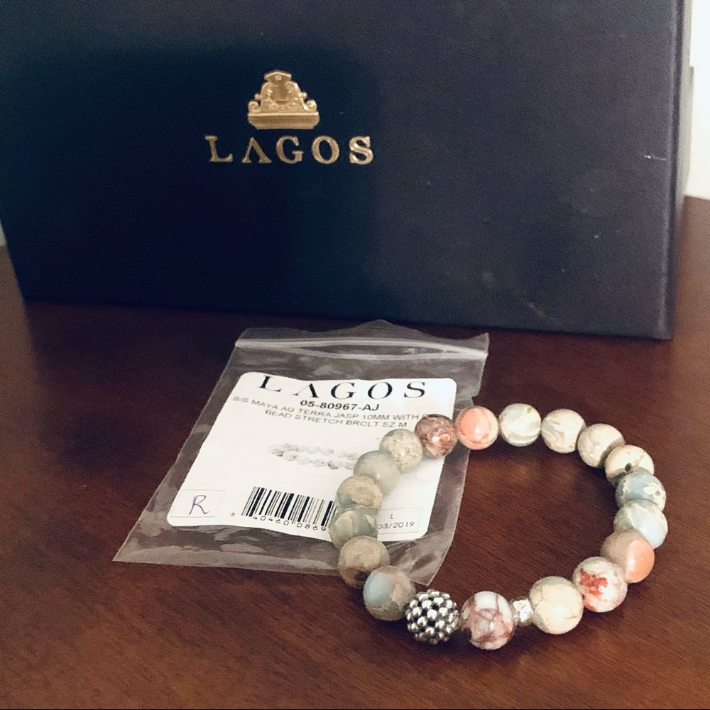 Lagos Terra Jasper Bead Bracelet